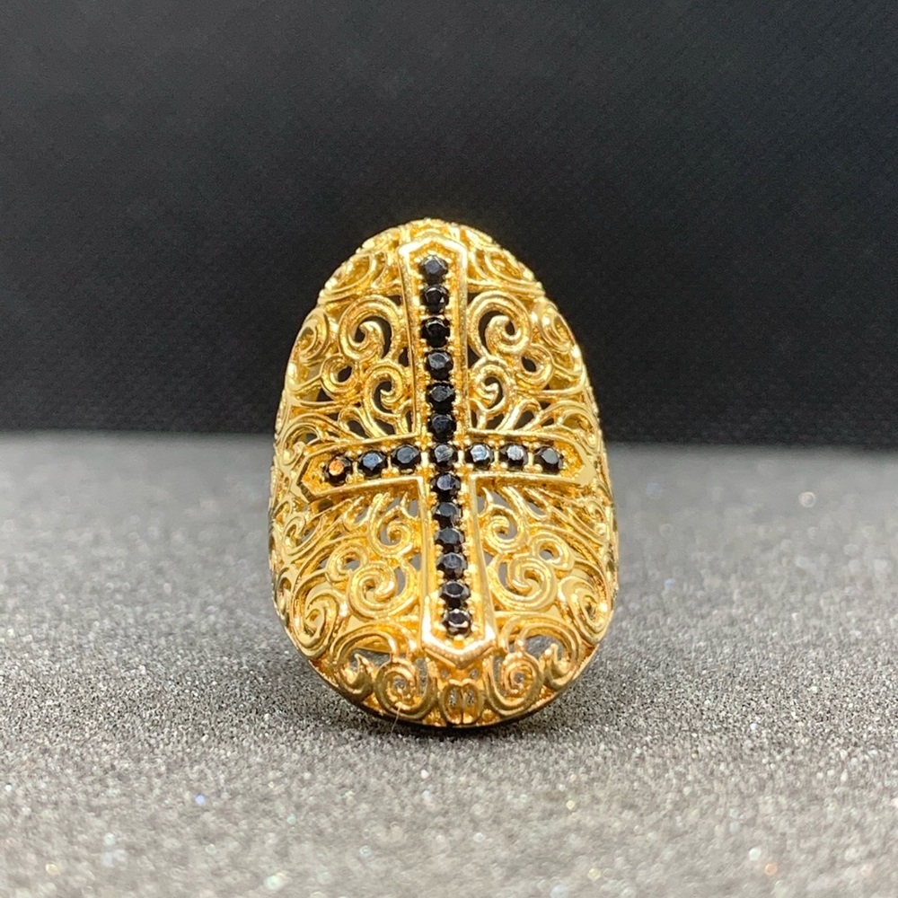 Bellezza Filigree Concave Ring